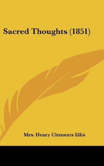 Sacred Thoughts (1851)