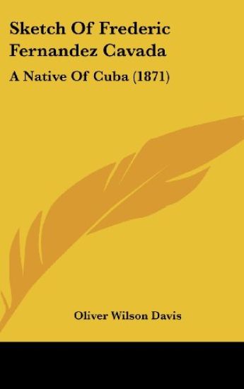 Sketch Of Frederic Fernandez Cavada