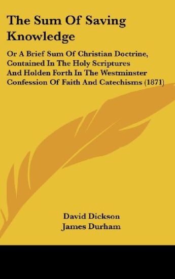 The Sum Of Saving Knowledge