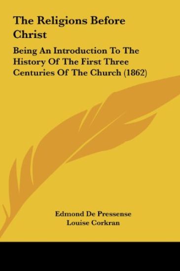 The Religions Before Christ