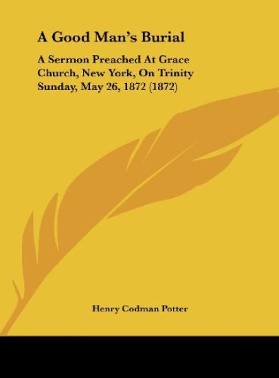 A Good Man's Burial