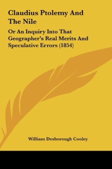 Claudius Ptolemy And The Nile