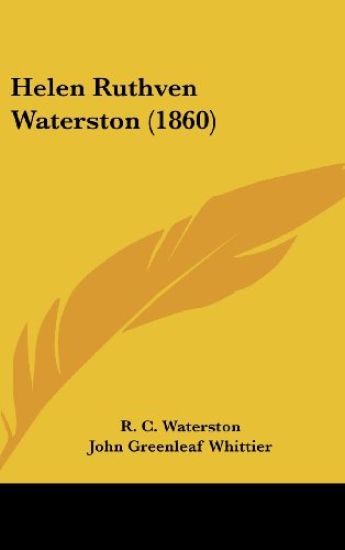 Helen Ruthven Waterston (1860)
