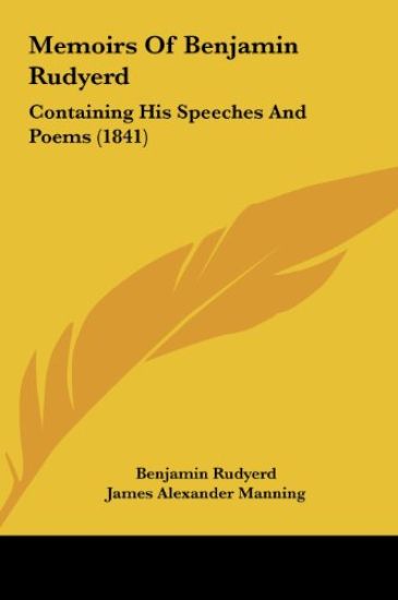 Memoirs Of Benjamin Rudyerd