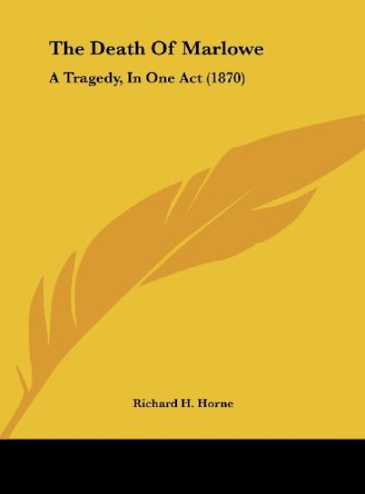 The Death Of Marlowe