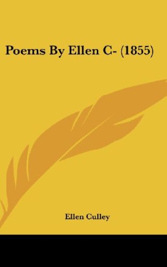 Poems By Ellen C- (1855)