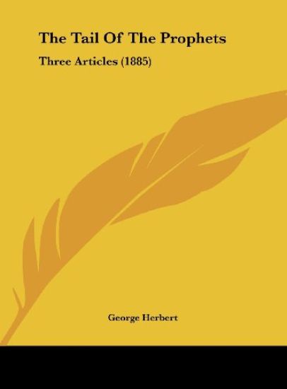 The Tail Of The Prophets