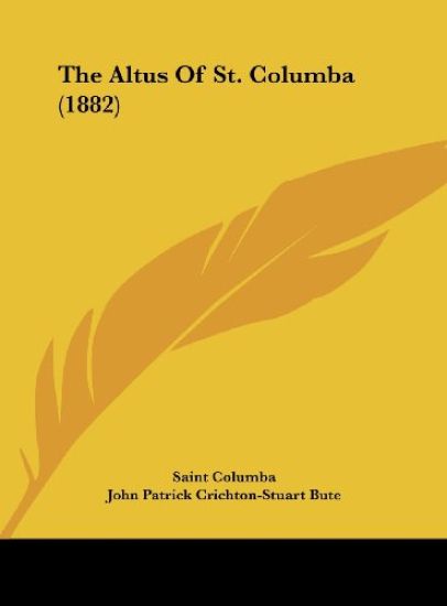 The Altus Of St. Columba (1882)