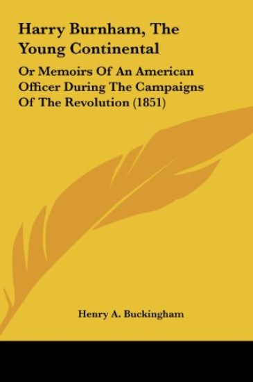 Harry Burnham, The Young Continental