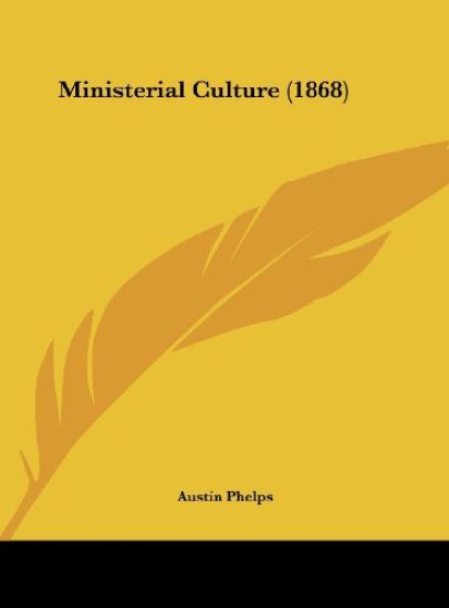 Ministerial Culture (1868)