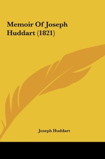 Memoir Of Joseph Huddart (1821)
