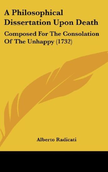 A Philosophical Dissertation Upon Death