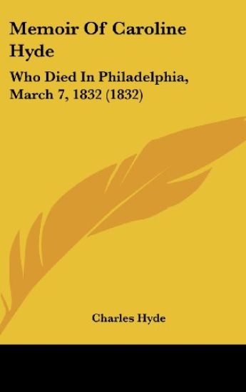 Memoir Of Caroline Hyde