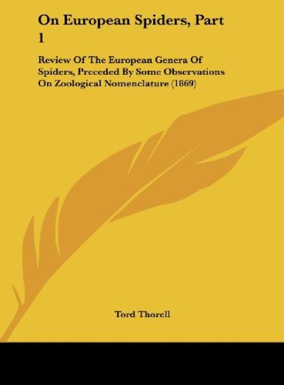 On European Spiders, Part 1