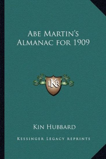 Abe Martin's Almanac for 1909