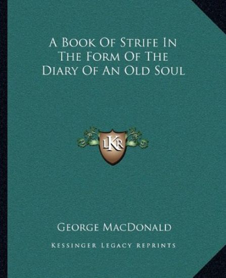 A Book Of Strife In The Form Of The Diary Of An Old Soul