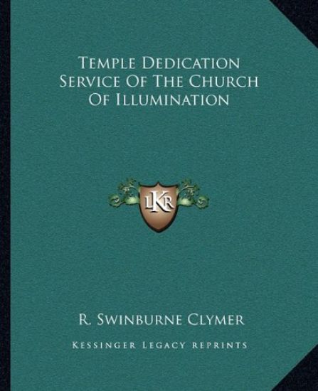 Temple Dedication Service of the Church of Illumination