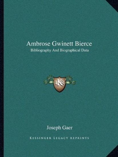 Ambrose Gwinett Bierce