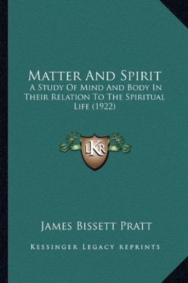 Matter and Spirit