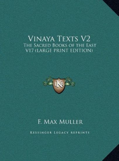 Vinaya Texts V2
