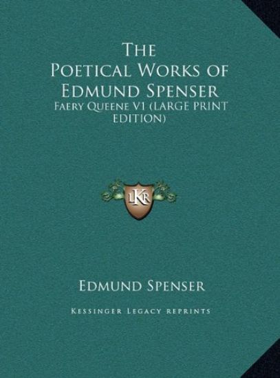 The Poetical Works of Edmund Spenser