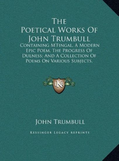 The Poetical Works Of John Trumbull