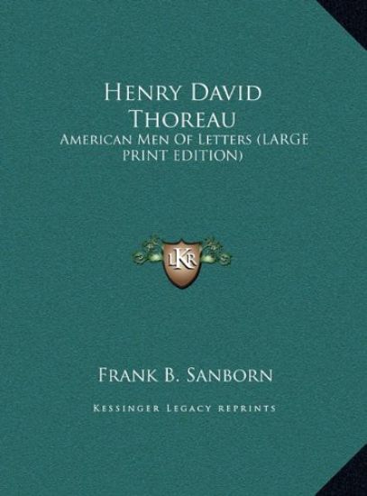Henry David Thoreau
