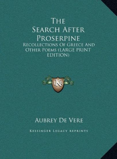 The Search After Proserpine