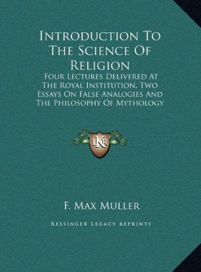 Introduction To The Science Of Religion