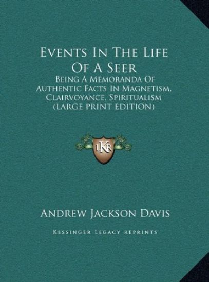 Events In The Life Of A Seer