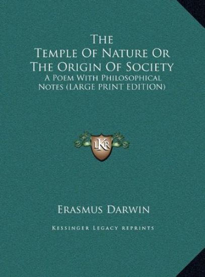 The Temple Of Nature Or The Origin Of Society