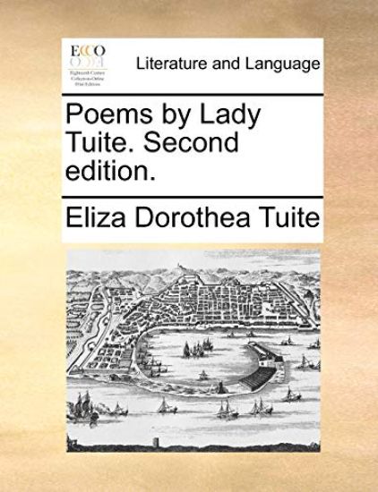 Poems by Lady Tuite. Second edition.