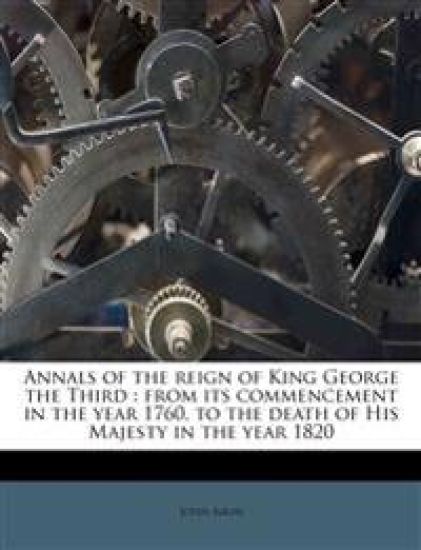Annals of the Reign of King George the Third