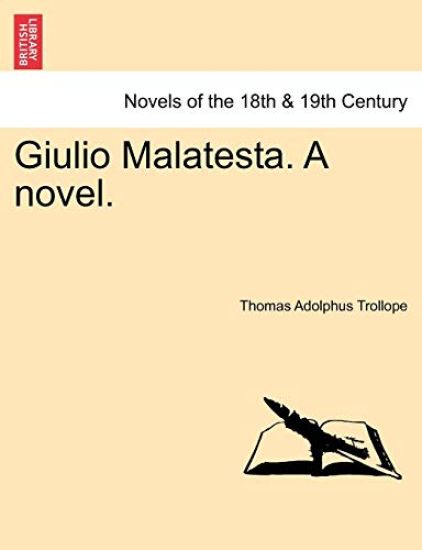 Giulio Malatesta. a Novel.