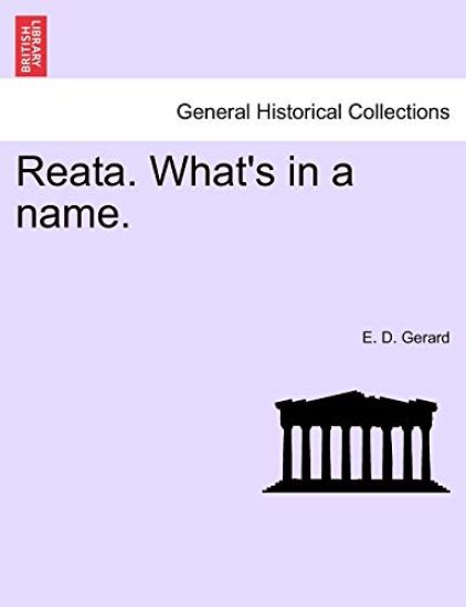 Reata. What's in a Name.