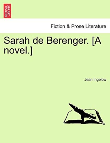 Sarah de Berenger. [A Novel.]