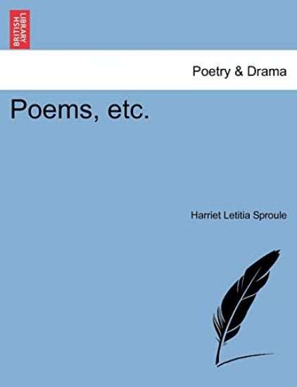 Poems, Etc.