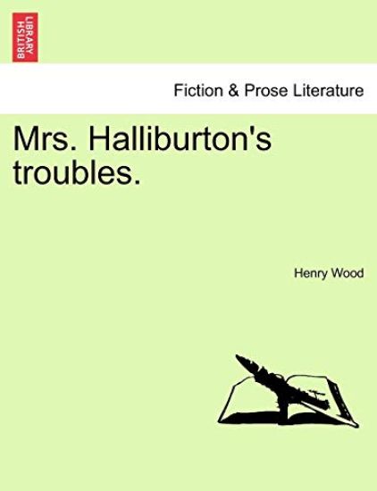 Mrs. Halliburton's Troubles.