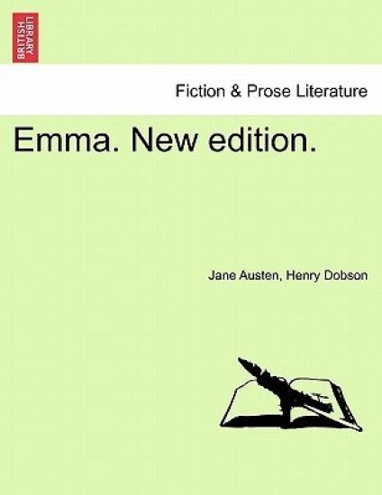 Emma. New edition.
