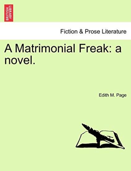 A Matrimonial Freak