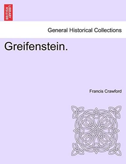 Greifenstein. Vol. I.