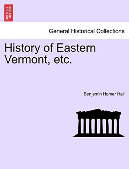 History of Eastern Vermont, etc.