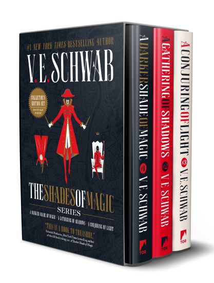 Kansikuva: Shades of Magic Collector's Editions Boxed Set: A Darker Shade of Magic, a Gathering of Shadows, and a Conjuring of Light