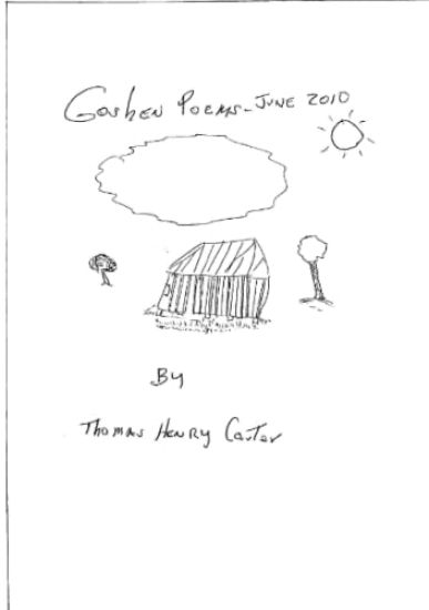Goshen Poems - June 2010