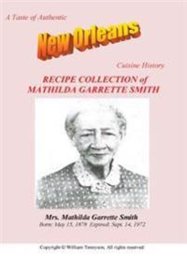 Recipe Collection of Mathilda Garrette Smith