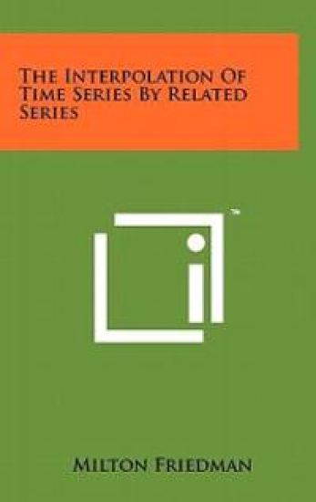 The Interpolation of Time Series by Related Series