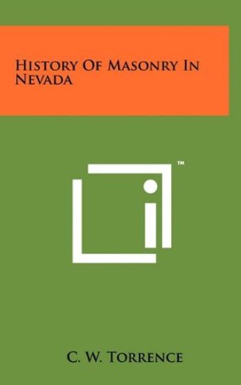 History of Masonry in Nevada