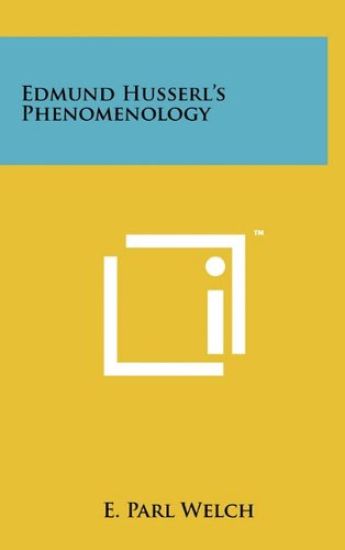 Edmund Husserl's Phenomenology