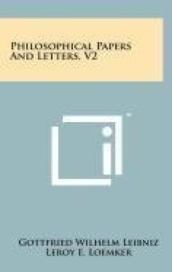 Philosophical Papers and Letters, V2