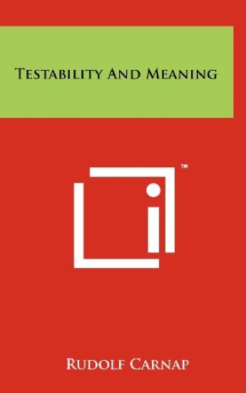 Testability and Meaning